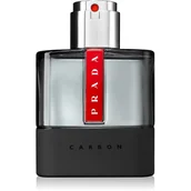 Wody i perfumy męskie - Prada LUNA ROSSA CARBON woda toaletowa 50 ML - miniaturka - grafika 1