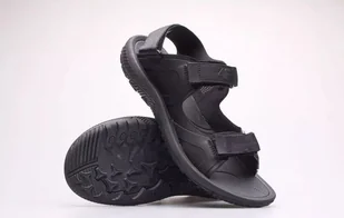 4f 4F Sandals 4FSS23FSANM019-20S Czarne 44 - Sandały męskie - miniaturka - grafika 1
