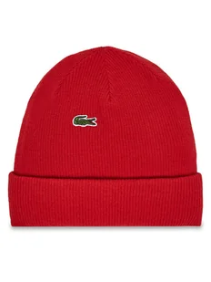 Lacoste Czapka RB0003 Czerwony - Czapki damskie - miniaturka - grafika 1