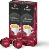 Kawa w kapsułkach i saszetkach - Tchibo Kapsułki Cafissimo Espresso Intense Aroma 2x10 szt. - miniaturka - grafika 1