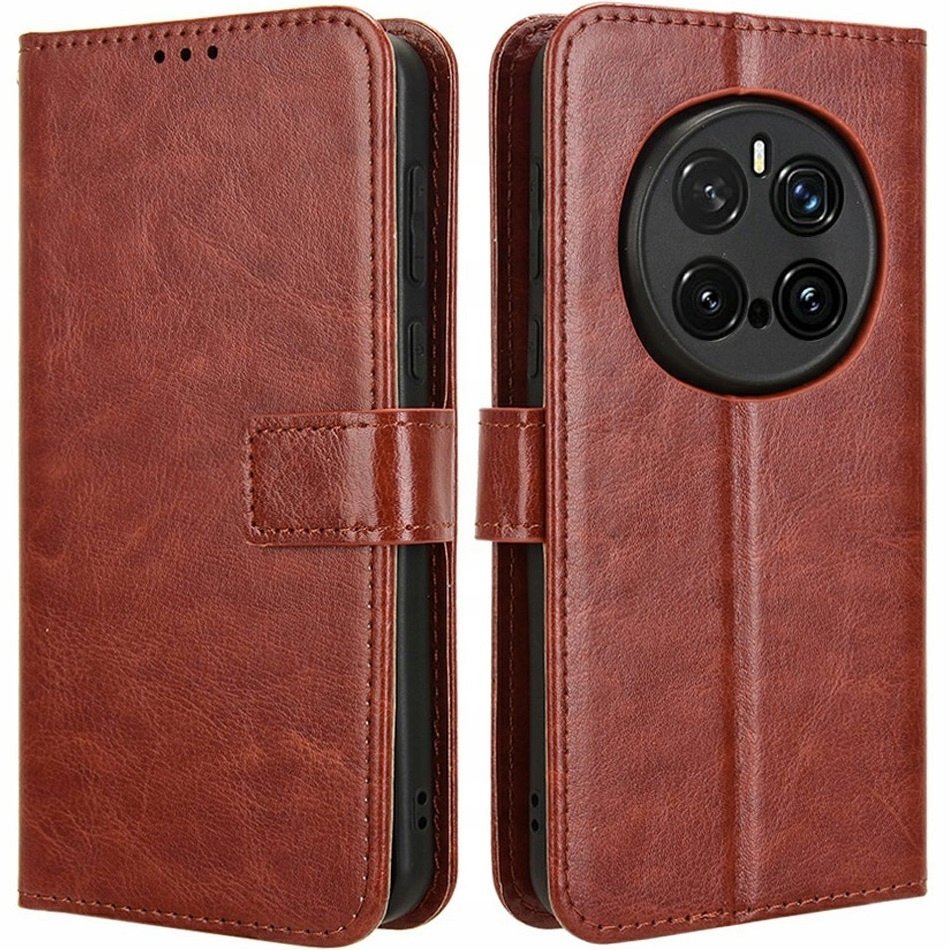 Etui Z Klapką Do Honor Magic 7 Pro Futerał Skóra Eko Pokrowiec Case Portfel