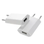 Części i akcesoria do laptopów - Ładowarka Sieciowa Zasilacz USB 5W 1A iPhone / iPod / Apple Watch (White) - miniaturka - grafika 1