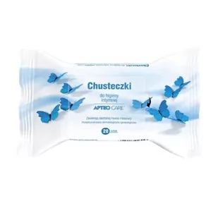 Apteo Care Apteo chusteczki do higieny intymnej 20 sztuk 9071950 - Chusteczki do higieny intymnej - miniaturka - grafika 1