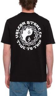 t-shirt VOLCOM COUNTERBALANCE TEE Black - Koszulki męskie - miniaturka - grafika 1