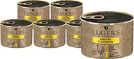 Mokra karma dla kotów - Karma mokra dla kotów Lugers kurczak z bażantem zestaw 6 x 185 g - miniaturka - grafika 1