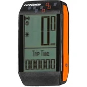 Liczniki rowerowe - Licznik rowerowy KROSS KRC 316W Bezprzewodowy Podświetlany - miniaturka - grafika 1