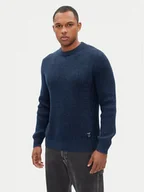Swetry męskie - Pepe Jeans Sweter Lawson PM702496 Niebieski Regular Fit - miniaturka - grafika 1