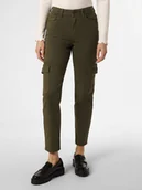 Spodnie damskie - Noisy May Dżinsy - NMMoni Kobiety Bawełna zielony jednolity, 27-30 - miniaturka - grafika 1