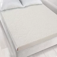 Prześcieradła - Prześcieradło Frotte Żakardowe Bez Gumki 150X205Cm Ecru - miniaturka - grafika 1