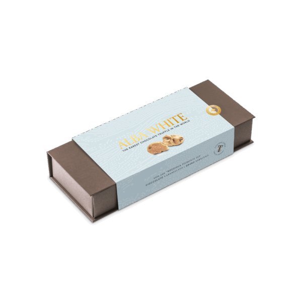 Czekoladowy trufel z białą czekoladą, 100 g (Tartufo Regale Alba White) / Tartufo Regale