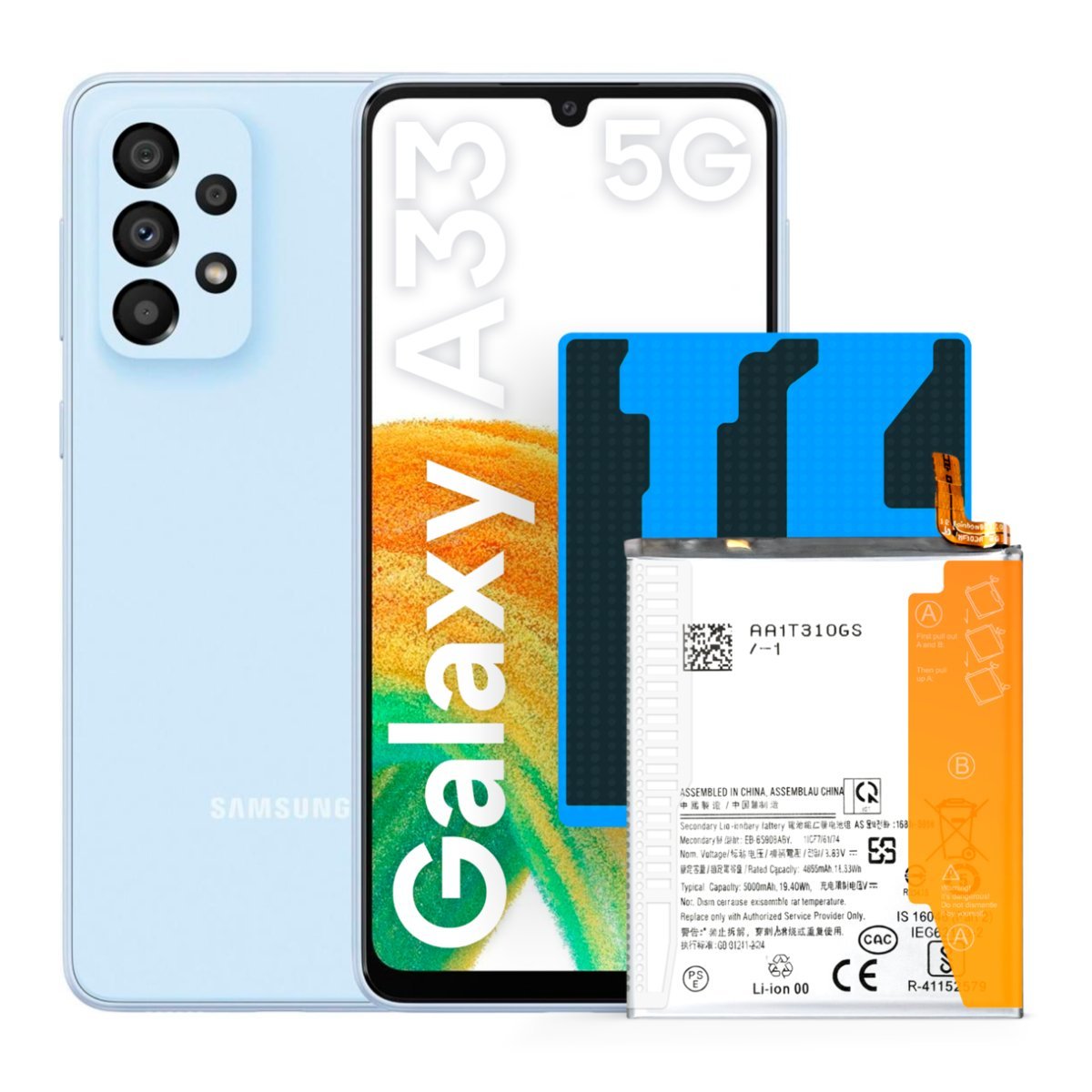 Bateria EB-BG908ABY do Samsung Galaxy S22 Ultra 5G 5000 mAh NOWACELL