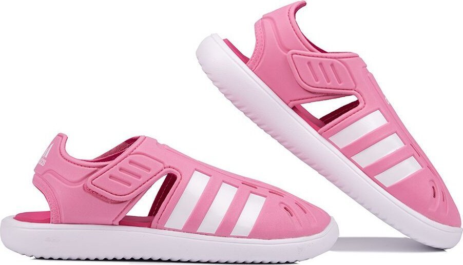 Adidas Sandały buty chodaki 3w1 dla dzieci do wody Summer Closed Toe Water C różowe IE0165 28