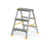 Pozostałe wyposażenie warsztatu - Aluminiowe stopnie dwustronne ALVE EUROSTYL, 2x3 stopnie, wysokość 0,61 m - miniaturka - grafika 1