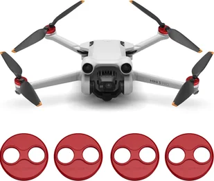 SunnyLife OSŁONY ZAŚLEPKI SILNIKÓW DO DJI MAVIC MINI / 2 / SE / 3 / 3 PRO / 4 PRO - CZERWONE - Akcesoria do drona - miniaturka - grafika 1