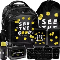 Plecaki - PLECAK2-KOMOROWY Smiley SM25LU-260 - miniaturka - grafika 1