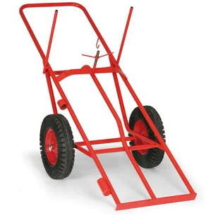 B2B Partner Wózek na 2 butle ciśnieniowe 1200-1600 mm 1541 - Wózki magazynowe - miniaturka - grafika 1