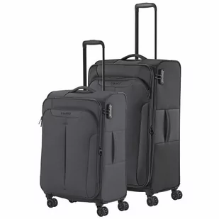 Travelite Croatia 4 kółka Zestaw walizek 2-części anthrazit - Walizki - miniaturka - grafika 1