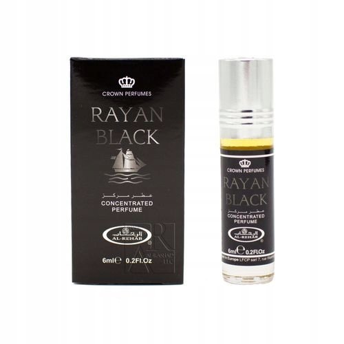 AL REHAB RAYAN BLACK ARABSKIE PERFUMY W OLEJKU ROLL-ON 6 ml OLEJEK
