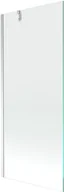 Parawany nawannowe - Mexen Next parawan nawannowy 1-skrzydłowy 80 x 150 cm, transparent, chrom - 895-080-000-00-00-01 - miniaturka - grafika 1