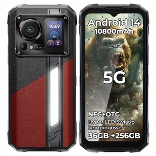 Hotwav HYPER 7 PRO 5G 36GB/256 Czerwony - Telefony komórkowe - miniaturka - grafika 1