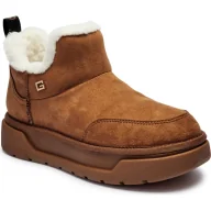 Śniegowce damskie - Guess Śniegowce UNIE | shearling - miniaturka - grafika 1