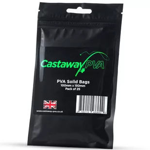 Woreczki Castaway Pva Solid Bags 100 Mm X 150 Mm - Inne akcesoria dla wędkarzy - miniaturka - grafika 1