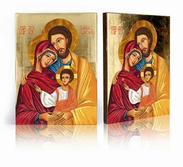 Ikona religijna Święta Rodzina - Ikony i obrazy sakralne - miniaturka - grafika 1