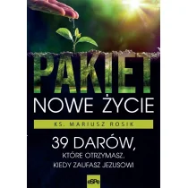 eSPe Pakiet „Nowe życie”. 39 darów, które otrzymasz, kiedy zaufasz Jezusowi Mariusz Rosik - Religia i religioznawstwo eSPe Pakiet „Nowe życie”. 39 darów, które otrzymasz, kiedy zaufasz Jezusowi Mariusz Rosik - Religia i religioznawstwo - miniaturka - grafika 1