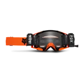 Gogle i okulary motocyklowe - Gogle Cross FOX Airspace Rolloff Fluorescencyjny pomarańczowy - miniaturka - grafika 1