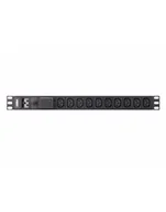 Kontrolery - ATEN Basic 1U PDU with surge protection 16A (PE0210SGATG) - miniaturka - grafika 1