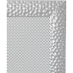 Parkanex kominkowa Venus niklowana 22x45 kominek - Kratki wentylacyjne - miniaturka - grafika 1
