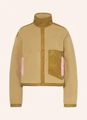 Kurtki damskie - Salomon Kurtka Z Polaru Chroma beige - SALOMON - miniaturka - grafika 1