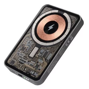 Powerbank ISY ITP-5000 5000mAh Przezroczysty - Powerbanki - miniaturka - grafika 1