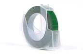 Etykiety do drukarek - Taśma 3D JetWorld Zamiennik Dymo Biały na Zielonym (do wytłaczania, emboss) 9mm x 3m (S0898160) (10szt.) - miniaturka - grafika 1
