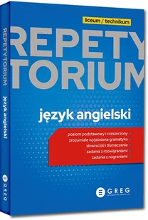 Repetytorium - liceum/technikum - język angielski - 2026 - Bogusław Solecki, Daniela MacIsaac, Dorota Ciężkowska-Gajda - książka - Podręczniki dla liceum - miniaturka - grafika 1