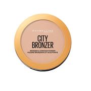 Pudry do twarzy - Maybelline City Bronzer puder brązujący do twarzy 250 Medium Warm 8g 3600531529000 [12252966] - miniaturka - grafika 1