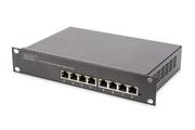 Switche - DIGITUS Professional Digitus Professional DN-60013 8-Port Fast Ethernet łącza sieciowe DN-80114 - miniaturka - grafika 1