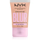 Podkłady do twarzy - NYX PROFESSIONAL BARE WITH ME BLUR WYGŁADZJĄCY PODKŁAD DO TWARZY 04 LIGHT NEUTRAL 30ML - miniaturka - grafika 1