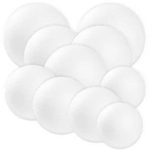 Kule styropianowe bombki Loveart kula bombka 10 sztuk MIX rozmiarów - Prace ręczne dla dzieci Kule styropianowe bombki Loveart kula bombka 10 sztuk MIX rozmiarów - Prace ręczne dla dzieci - miniaturka - grafika 1