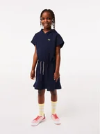 Sukienki i spódniczki dla dziewczynek - Lacoste Sukienka codzienna EJ5299 Granatowy Regular Fit - miniaturka - grafika 1
