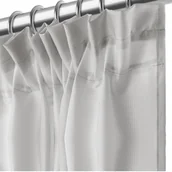 Zasłony - Szara Zasłona Do Kuchni Na Taśmie 140x175 VIVA - miniaturka - grafika 1