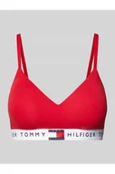 Biustonosze - Biustonosz typu bralette z elastycznym pasem z logo model TH Heritage - Tommy Hilfiger - miniaturka - grafika 1