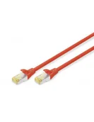 Kable miedziane - Digitus Patchcord SFTP CAT 6a czerwony DK-1644-A 010 R DK-1644-A-010/R - miniaturka - grafika 1