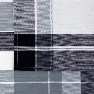 Komplet Ścierek 2szt 50 x 90 Bawełna Mona Czarny - Ściereczki, gąbki, czyściki - miniaturka - grafika 2