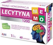 Układ nerwowy - AVEC PHARMA SP. Z O.O. Lecytyna Memo 1200 pamięć i koncentracja 60 kapsułek 8906801 - miniaturka - grafika 1