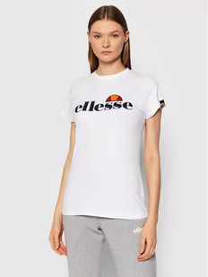 Ellesse T-Shirt Hayes SGK11399 Biały Regular Fit - Koszulki i topy damskie - miniaturka - grafika 1