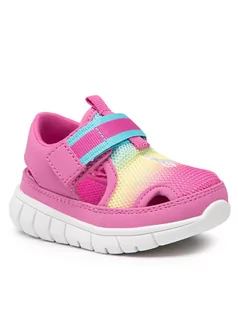 Buty dla dziewczynek - Polo Ralph Lauren Sneakersy Barnes Sandal RF103639 M Różowy - grafika 1