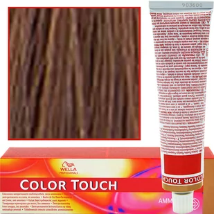 Wella Color Touch Krem Tonujacy bez Amoniaku 6/7 Czekoladowy Brąz 60ml - Farby do włosów i szampony koloryzujące - miniaturka - grafika 1