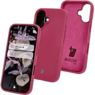 Etui i futerały do telefonów - Bizon Silikonowe etui Soft Case do iPhone 16, ciemnofioletowe - miniaturka - grafika 1