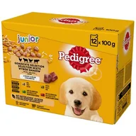 Mokra karma dla psów - Pedigree Junior mix smaków 12x100g - miniaturka - grafika 1